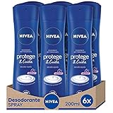 NIVEA NIVEA Spray schützt & pflegt - 200 ml - 6 Stück