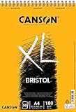 CANSON XL, Bristol Papier, sehr glattes Papier, 180 g/m², an der kurzen Seite...