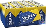 VARTA Batterien 9V Blockbatterie, 20 Stück, Industrial Pro, Alkaline Batterie,...