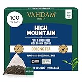 VAHDAM, Himalaya Oolong Teebeutel (100 Teebeutel) 100% Reiner Oolong Tee Loser...