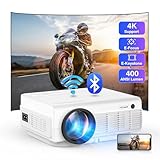 Beamer 4K [Elektrischer Fokus&Trapezkorrektur] Unterstützt, Native 1080P 16000L...