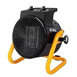 SIAL 2000W Heizlüfter -Elektroheizgebläse - Keramik Heizstrahler - Bauheizer...