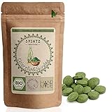 SPINTZ® Bio Spirulina + Chlorella Presslinge 200 Stück | 100% kontrolliert...