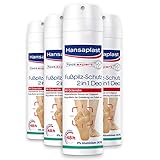 Hansaplast Fußpilz-Schutz 2in1 Deo 4er Pack (150 ml), antibakterielles Fußdeo...