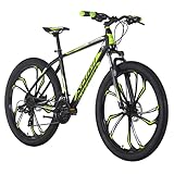 KS Cycling Mountainbike Hardtail 27,5'' Xplicit schwarz-grün RH 53 cm