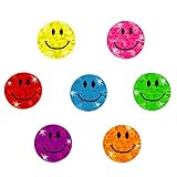 Oblique Unique 112 x Glitzer Sticker Smile - Regenbogen Sticker für Kinder zum...