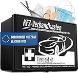 HELDENWERK Auto Verbandskasten 2024 europaweit einsetzbar & geprüft (StVO...