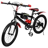 AOOUNGM Mountainbike 20 Zoll Kinderfahrrad 20 Zoll Jungen 7 Gang Kinderfahrrad...