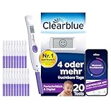 Clearblue Kinderwunsch Ovulationstest-Kit Fortschrittlich und Digital, 1...