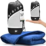 Medidisa | Reisedecke Ultraleicht warm für Reisen & Camping (Fleece, 170x120...