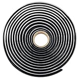 flintronic Butylrundschnur Schwarz, 8mm x 4m Butylschnur, Butyl Dichtungsband,...
