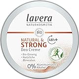 lavera, Deo Creme NATURAL STRONG vegan Naturkosmetik Bio Ginseng Natürliche...