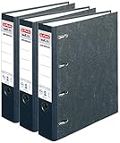 Herlitz Doppelordner maX.File Nature Twin, A4, 7 cm Rückenbreite, 2 x A5 quer,...