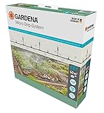 Gardena Micro-Drip-System Tropfbewässerung Set Gemüse-/Blumenbeet (60 m²):...