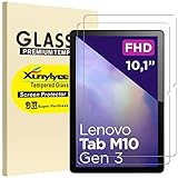 XunyLyee 2 Stück, Panzer Schutz Glas für Lenovo Tab M10 3rd Gen 10,1' Touch...