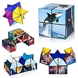 Euklidischer Würfel Star Cube Magic Cube Set, Transforming Cubes Magic Puzzle...
