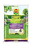 COMPO Rasendünger gegen Unkraut + Moos Komplett-Pflege, Rasendünger mit...