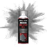 WerkXheld Zinkspray hell 400ml - Hochleistungs-Rostschutz Spray & Zinkfarbe für...