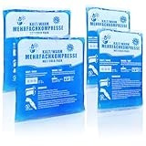 Robin Goods® 4X Mehrfach-Kompresse 16x9 cm, 14x13 cm - Wiederverwendbare Warm-...