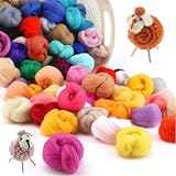 39 Farben Filzwolle, Filzwolle Trockenfilzen, Filzwolle Nassfilzen,...