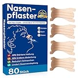 Nasenpflaster Schnarchen-Extra Stärke, 2025 Neues Verbessertes Nose Strips Anti...