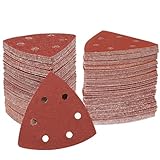 STEBRUAM Deltaschleifer Schleifpapier Dreieckschleifer, 60 Stück Delta...