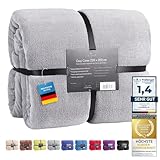 Feluna® Kuscheldecke XXL Mikrofaser-Decke Tagesdecke Wohndecke mit...