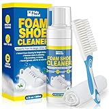 Tidybond Sneaker Reiniger Set – 200 ml Weißer Sneaker Cleaner Schaum für...
