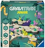 Ravensburger GraviTrax Junior Starter-Set L Jungle -Erweiterbare Kugelbahn für...