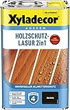 Xyladecor Holzschutz-Lasur 2 in 1, 4 Liter Ebenholz