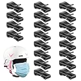 Maskenhalter Skihelm, Helm Maskenhalter 5 Paar, Schnelle Installation-Halterung...