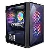 STGsivir Basic Gaming PC, Intel Core i5 bis zu 3.7 GHz, AMD Radeon R9 370 4GB...
