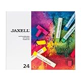 Honsell 47651 - Jaxell Pastellkreide, eckige Form, 24er Set, für flächiges und...