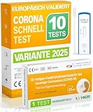 Adeste – NEU 10 x 1er Corona Schnelltest für Zuhause COVID 19 Antigen Rapid...