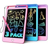 TEKFUN 3 Pack 8,5 Zoll LöSchbare Bunte LCD Schreibtafel Kinder Mit...