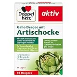 DOPPELHERZ Galle-Dragee mit Artischocke 50 St