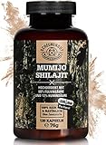 Mumijo Shilajit - 1000mg je Tagesdosis - WICHTIG: 10:1 Extrakt (=10.000mg Mumijo...