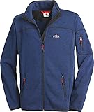 STUBAI Strickfleece-Jacke für Herren, Strickjacke mit Fleece Innenseite,...