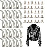 30 Stück Ziernieten Nieten Spikes metall killernieten mit Schraube zum...