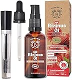 Bionoble Rizinusöl Bio 50ml - 100% Rein, Natürlich, Kaltgepresst - Wimpern,...