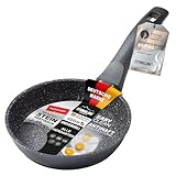 STONELINE® Bratpfanne 16 cm, auch für öl-und fettfreies Braten, kratzfeste...