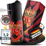 1 x Wilhelm Pfefferspray 40 ml Tierabwehr Selbstverteidigung CS Gas KO Spray...