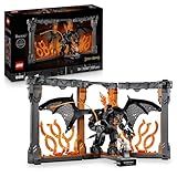 LEGO Icons Der Herr der Ringe: Balrog Bücherstütze – Spielzeug für...