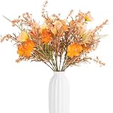 Leuyuee 2 Blumensträuße Kunstblumen Künstliche Pflanzen Blumen Deko...