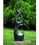 Dehner Gartenbrunnen Tribe mit LED Beleuchtung, ca. 150.5 x 39 x 26 cm,...
