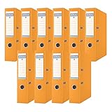 DONAU Premium Ordner Breit 10er Pack/DIN A4 / 7,5 cm / 10...