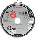 Bosch Professional 10x Trennscheibe Gerade Standard for Inox - Rapido...