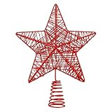 Baumspitze - Christbaumspitze und Tannenbaum-Aufstecker - Ideale Spitze für den...