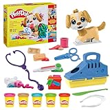 Play-Doh Tierarzt Spielset mit Spielzeughund, Tragebox und vielen weiteren...
