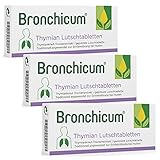 Bronchicum Thymian Lutschtabletten | Zur Schleimlösung bei Husten und zur...